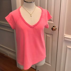 Fresh Produce Pinkish Short-Sleeved T-Shirt -Sz L